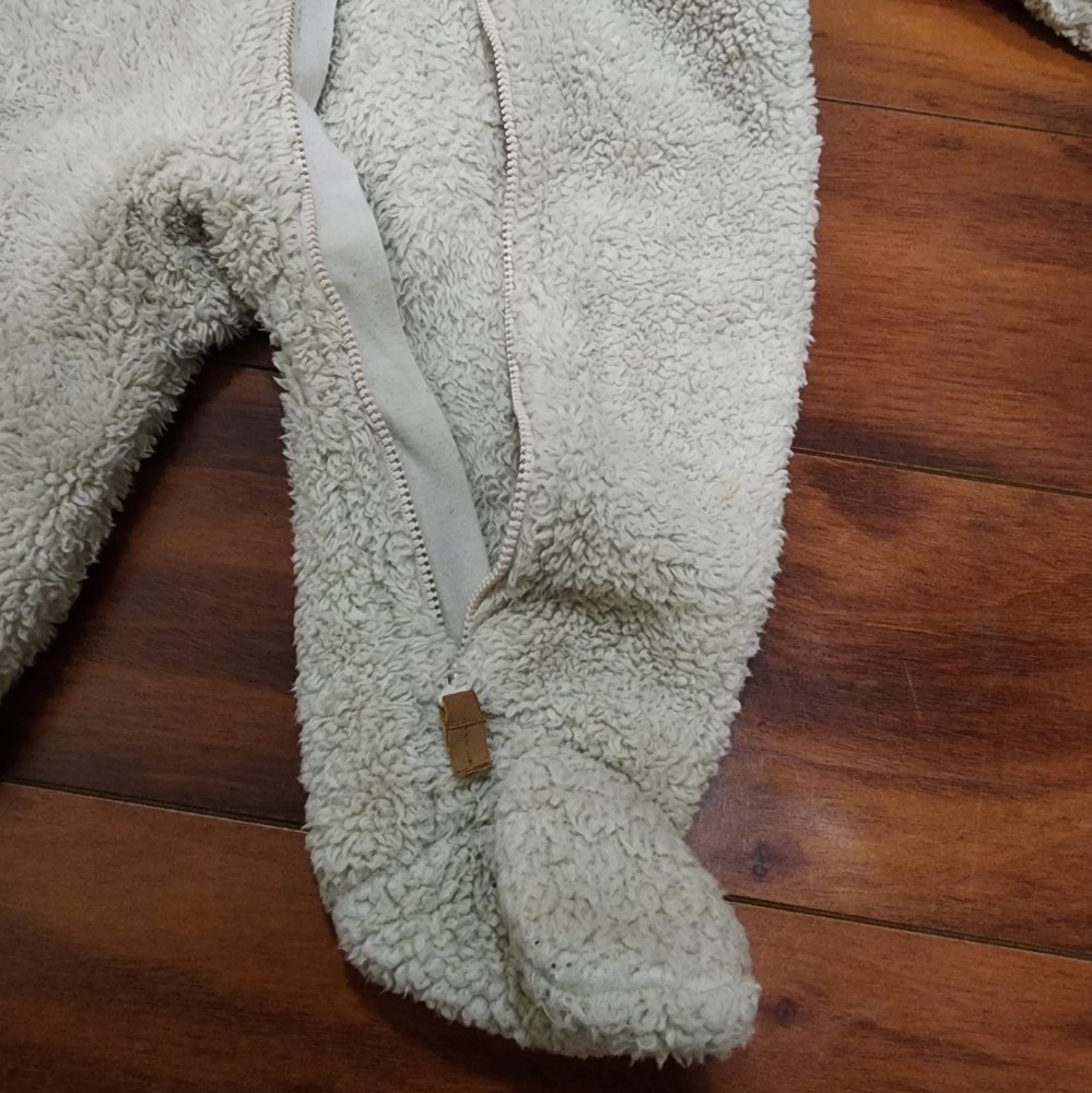 carter's Sherpa Hooded Pram in Beige - Picture 4 of 7